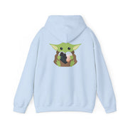 Baby Yoda - Personalised Couples Hoodie 10