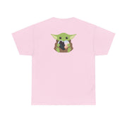 Baby Yoda - Personalised Couples T-Shirt 8