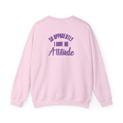 Apprently I Have An Attitude - Funny Quotes Sweatshirt 10