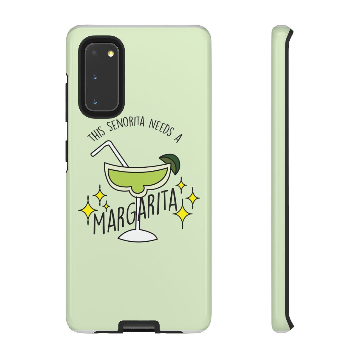 This Senorita Needs A Margarita - Funny Quotes Phone Case