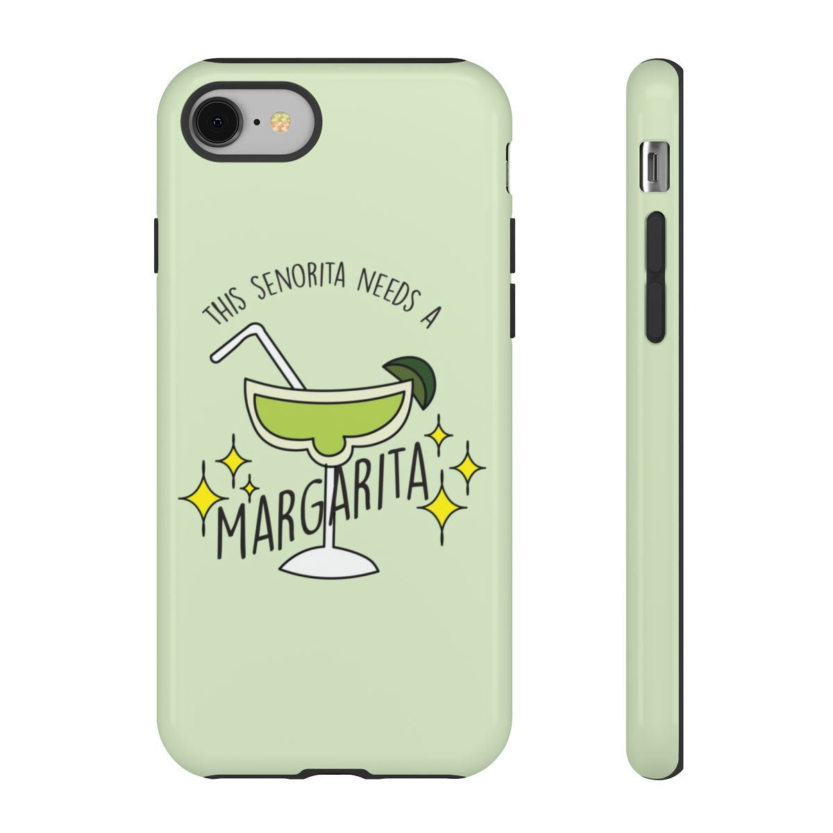 This Senorita Needs A Margarita - Funny Quotes Phone Case