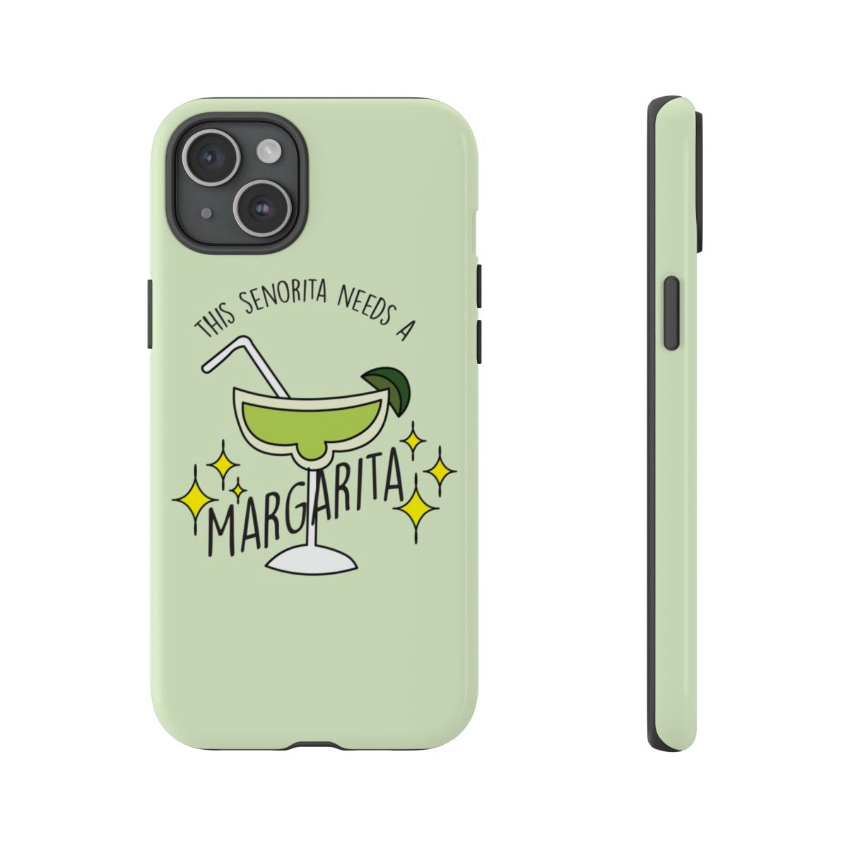 This Senorita Needs A Margarita - Funny Quotes Phone Case