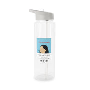 I Miss You - Abrams Clear Water Bottle 6