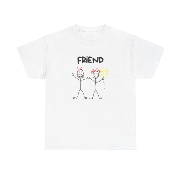 Friend - Abrams T-Shirt White Front