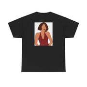 Red Sparkly Dress T-Shirt 6