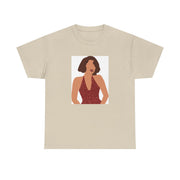 Red Sparkly Dress T-Shirt 7