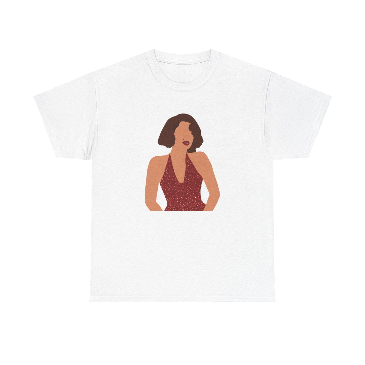 Red Sparkly Dress T-Shirt