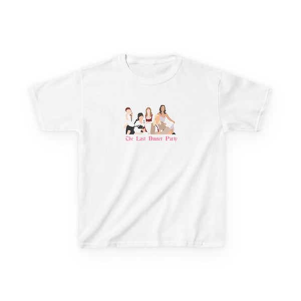 The Last Dinner Party - Festival Kids T-Shirt White Front