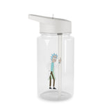 Rick And Morty Clear Water Bottles