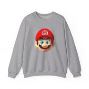 Mario Face - Mario Sweatshirt 3