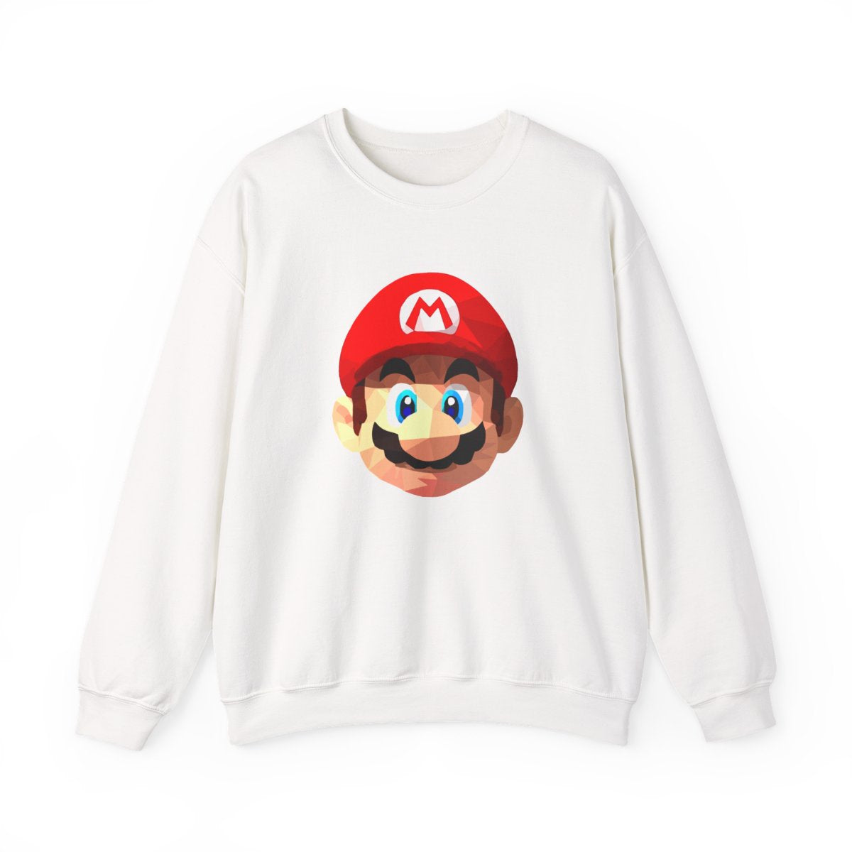 Mario Face - Mario Sweatshirt