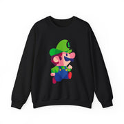 Running Luigi - Mario Sweatshirt 5