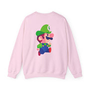 Running Luigi - Mario Sweatshirt 10