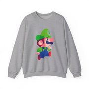 Running Luigi - Mario Sweatshirt 3