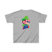 Running Luigi - Mario Kids T-Shirt 4