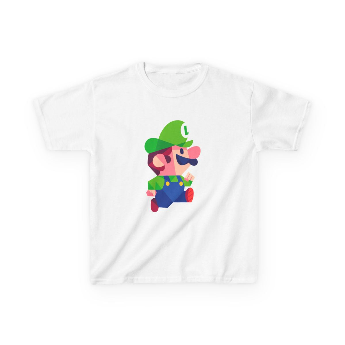 Running Luigi - Mario Kids T-Shirt