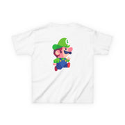 Running Luigi - Mario Kids T-Shirt 2