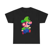 Running Luigi - Mario T-Shirt 5