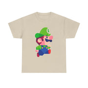 Running Luigi - Mario T-Shirt 7
