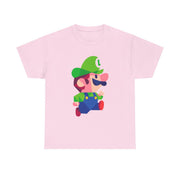 Running Luigi - Mario T-Shirt 9