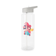 Running Mario - Mario Clear Water Bottle 7