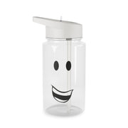 Yellow Face Clear Water Bottle 1