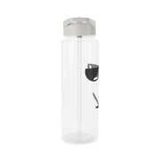Yellow Face Shades Clear Water Bottle 8