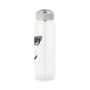 Yellow Face Shades Clear Water Bottle 9