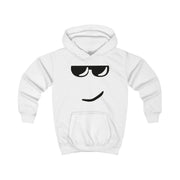 Yellow Face Shades Kids Hoodie 1