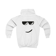 Yellow Face Shades Kids Hoodie 2