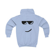 Yellow Face Shades Kids Hoodie 6