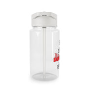 Eat, sleep, repeat Clear Water Bottle 3