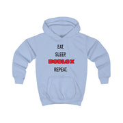 Eat, sleep, repeat Kids Hoodie 5