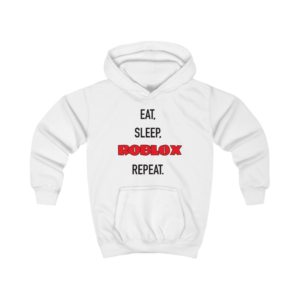 Eat, sleep, repeat Kids Hoodie