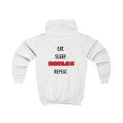 Eat, sleep, repeat Kids Hoodie 2