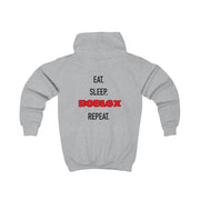 Eat, sleep, repeat Kids Hoodie 4