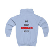 Eat, sleep, repeat Kids Hoodie 6