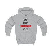 Eat, sleep, repeat Kids Hoodie 3