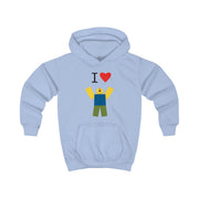 I love Blox Gaming Kids Hoodie 5