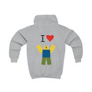 I love Blox Gaming Kids Hoodie 4