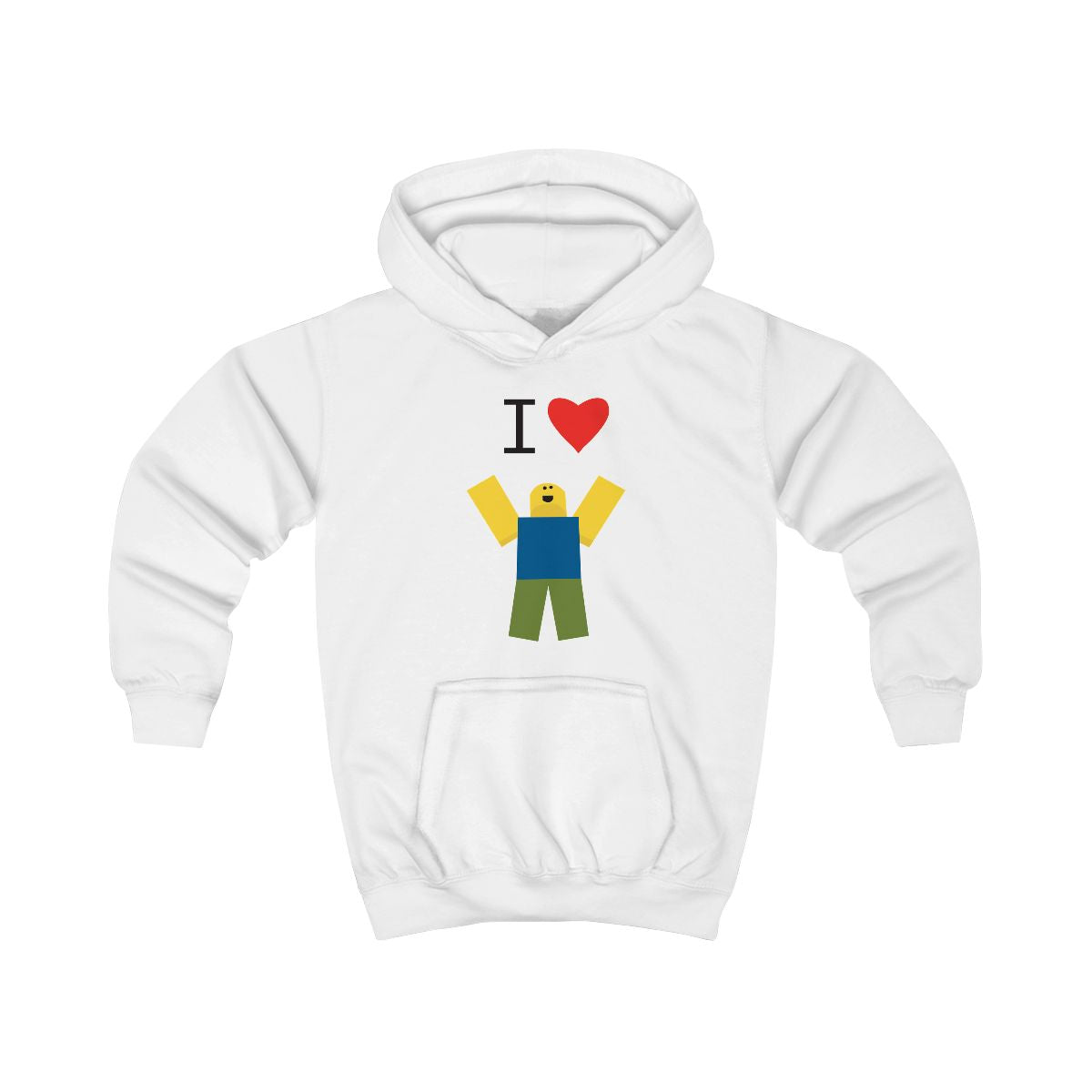 I love Blox Gaming Kids Hoodie