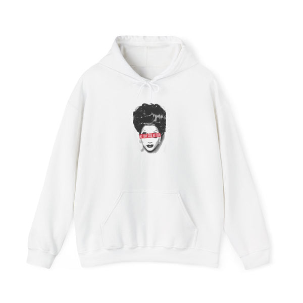 Not Today, Satan. Not Today - Drag Queen's Drag Race Hoodie White Front