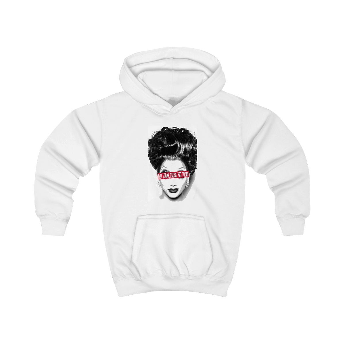Not Today, Satan. Not Today - Drag Queen's Drag Race Kids Hoodie