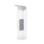 Sashay Away Retro - Drag Queen's Drag Race Clear Water Bottle 6
