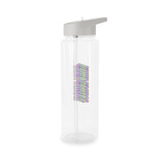Sashay Away Retro - Drag Queen's Drag Race Clear Water Bottle 7
