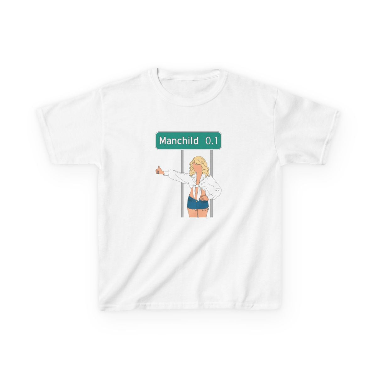 Man Child Miles Kids T-Shirt