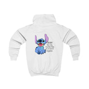 Ohana Means Family - Blue Alien Kids Hoodie 2