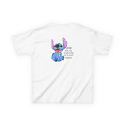 Ohana Means Family - Blue Alien Kids T-Shirt 2