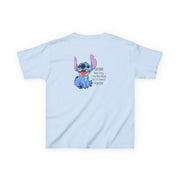 Ohana Means Family - Blue Alien Kids T-Shirt 6