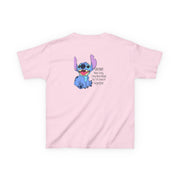 Ohana Means Family - Blue Alien Kids T-Shirt 8